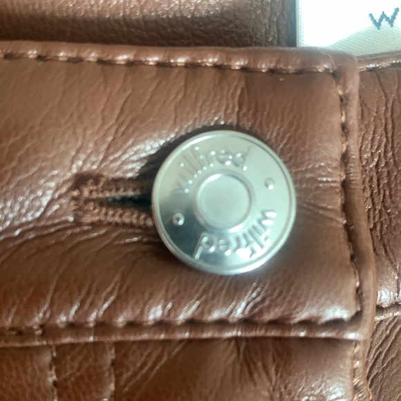 Wilfred faux leather slacks - Picture 5 of 11